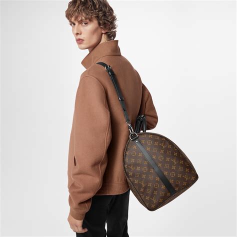 louis vuitton monogram macassar keepall bandouliere 55|Keepall Bandoulière 55 Monogram Macassar .